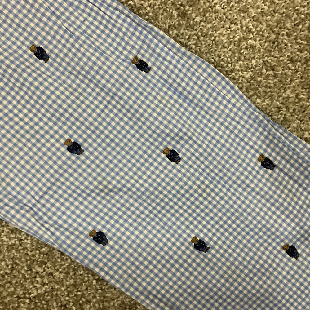 Lot of 2 Med Polo Ralph Lauren Polo Bear Sleep Lounge Pants Martini Polo Bear - Picture 2 of 16
